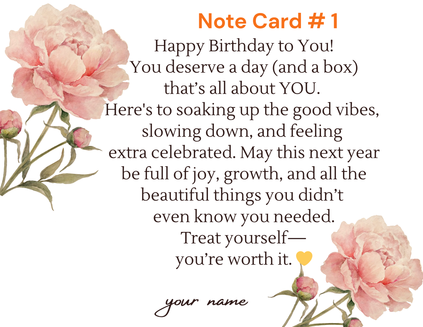 Ladies: Self Care/Thinking of You/Birthday Box