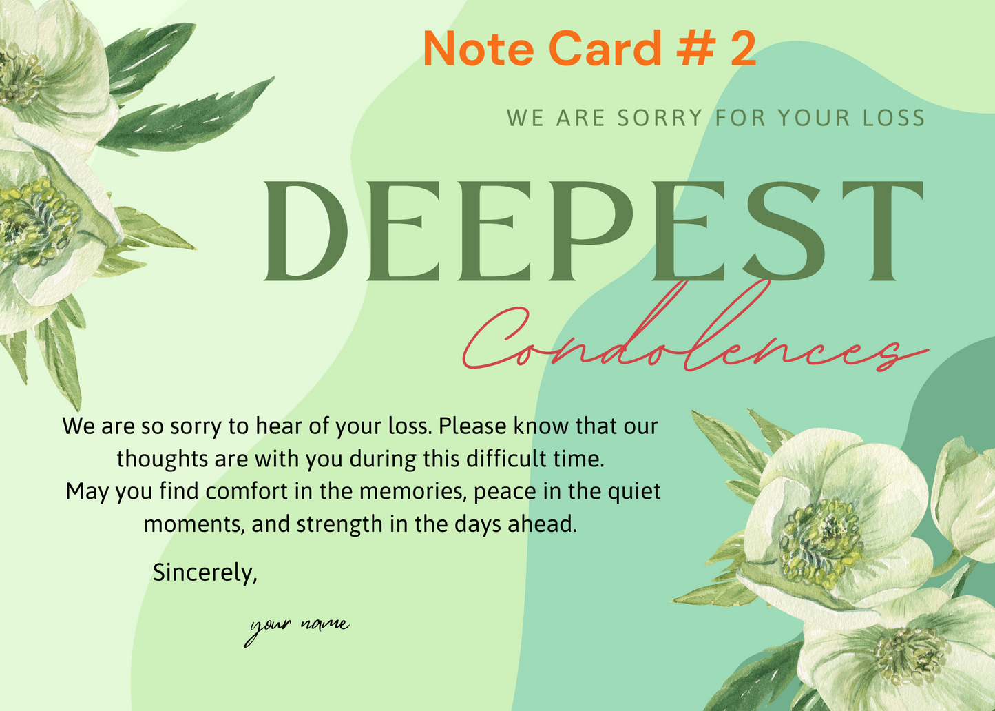 Comfort & Care Bereavement Box